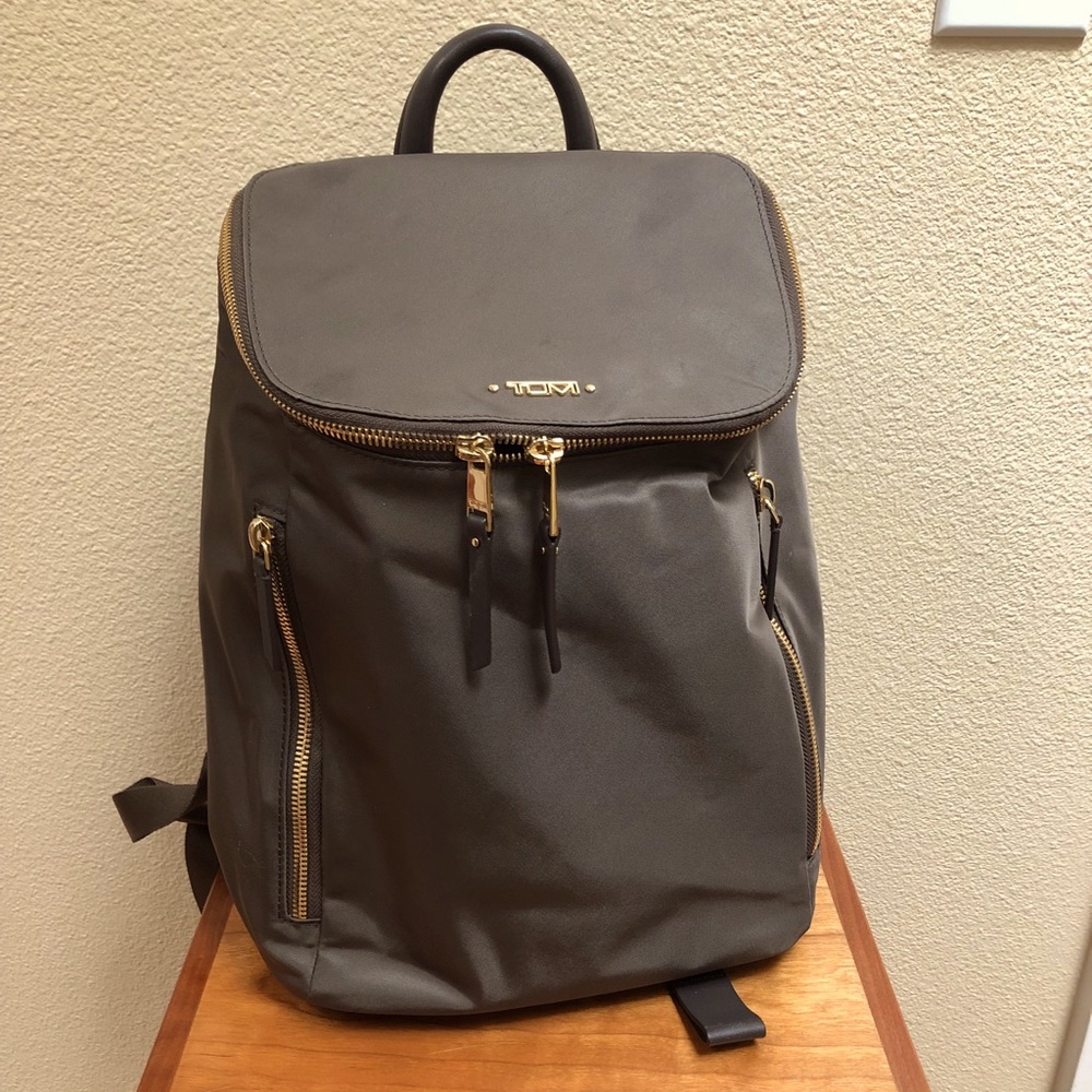 TUMI backpack with great organization